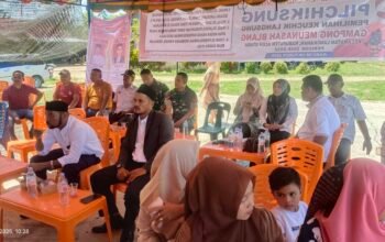 Pemilihan Kepala Desa Sedang Berlangsung Kondusif di Gampong Meunasah Blang