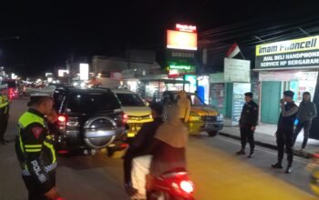 Pamapta Polres Aceh Tengah Gencarkan Patroli Malam, Atur Arus di SPBU dan Cegah Guantibmas