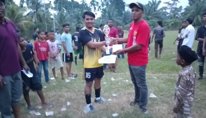 Tualang FC Juara Piala Pemuda Cup Pante Rambong ke-3 Usai Menang Dramatis Lewat Adu Penalti