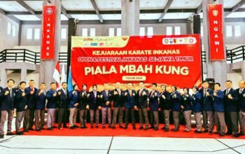 Kejuaraan Karate Piala Mbah Kung Open & Festival INKANAS se-Jawa Timur 2025 Resmi Digelar di Ngawi