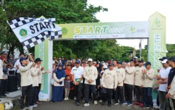 Ribuan Peserta Meriahkan Jalan Sehat Milad ke-62 UIN Ar-Raniry Banda Aceh