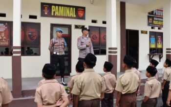 Polres Aceh Tengah Terima Kunjungan SD IT AN-NAHL, Kenalkan Tugas Kepolisian dan Beri Edukasi Anti Bullying
