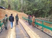 Dansatgas TMMD Ke-126 Kodim 0106/Aceh Tengah Tinjau Langsung Hasil Pembangunan Jalan di Desa Kute Keramil