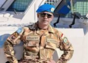 Patroli Di Sepanjang Blue Line,Prajurit Kompi Alpha Main Body Yonif 114/SM Brigif 25/Siwah Temukan UXO.