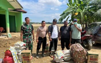 Camat Pante Bidari Distribusikan Bantuan Dari Pemkab Aceh Timur