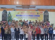 Natal Samosir 2025 Kapolres Mengajak Masyarakat Ikut Mendoakan Bencana Alam