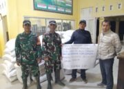 Tanpa Perayaan, Camat Jagong Jeget dan Danramil Pilih Kawal Bantuan Beras di Malam Tahun Baru