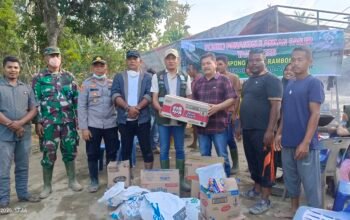 Wabup Pastikan Dapur Umum Jadi Tulang Punggung Bantuan untuk Warga Pante Rambong