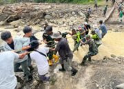 Gotong Royong di Tengah Arus Sungai, Jembatan Darurat Desa Burlah Jadi Harapan Warga Ketol