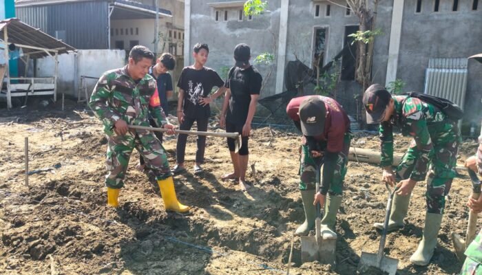 Satgas Gulbencial Bersihkan Dayah Sirajul Huda Al Aziziyah