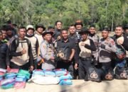 Menembus Kampung Terpencil, Kapolres Aceh Tengah Hadirkan Senyum bagi Warga Terdampak di Kemukiman Wih Dusun Jamat