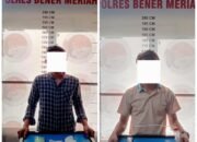 Polres Bener Meriah Ringkus Dua Pemuda, Sabu Siap Pakai Diamankan