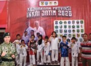 Letkol Inf Ugroseno Beri Apresiasi Pada Karateka Cilik Harumkan Nama Satuan Yonif 514/SY