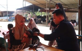 Polres Aceh Tengah Turunkan Tim Medis dan Gelar Pengobatan Gratis di Kala Segi