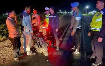 Polres Toba Gelar Patroli Malam Akhir Pekan Antisipasi Kriminalitas dn Aksi Balap Liar