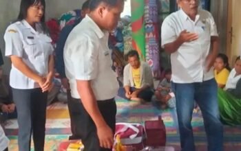 Pemkab Tapanuli Utara Gerak Cepat Salurkan Bantuan Sosial untuk Korban Kebakaran di Sigotom Timur