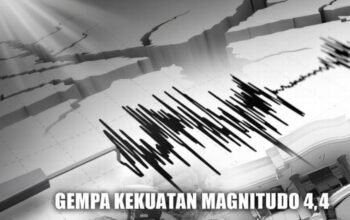 Minggu Dini Hari, OKI Sumsel Diguncang Gempa Dangkal Kedalaman 17 KM