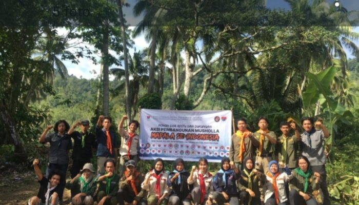 PKN MAPALA Se-Indonesia dan PKD MAPALA Se-Indonesia Gelar Peletakan Batu Pertama Pembangunan Musholla MAPALA Se-Indonesia