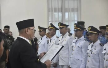 Tagore Abubakar Lantik Pejabat Administrator dan Pengawas, Tekankan Percepatan Pemulihan Pascabencana di Bener Meriah