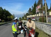 Satlantas Polres Bener Meriah Edukasi dan Tindak Pelanggar dalam Operasi Keselamatan Seulawah 2026