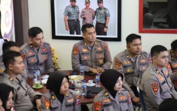Kapolres Aceh Tengah Sambut 20 Mahasiswa STIK Angkatan 83 untuk Pengabdian Masyarakat
