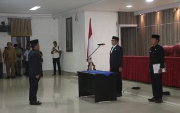 Efisiensi Birokrasi, Bupati Taput Gabung Sejumlah OPD dan Lantik Pejabat Baru