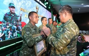 Komandan Satjar Divif 2 Kostrad Borong Penghargaan di Rapim TNI AD 2026