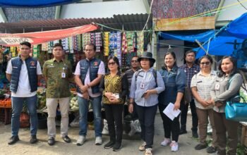 Sidak Jelang Ramadan, Polres Toba Cek Harga dan Stok Sembako di Pasar Balige