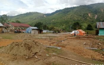 Satgas Kodim 0106/Aceh Tengah Percepat Pembangunan 529 Huntara di Linge, Progres Tertinggi Capai 32 Persen