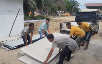 BNPB Kebut 32 Huntara Tersisa di Alue Ie Mirah, Target Tuntas 10 Hari