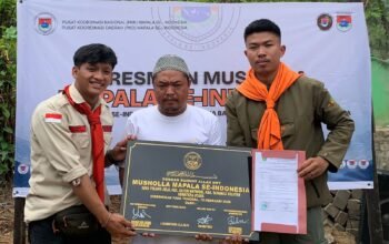 MAPALA Se-Indonesia Sukses Jalankan Tiga Program Kemanusiaan serta Peresmian Musholla MAPALA Se-Indonesia di Tapanuli Selatan, Sumatera Utara.