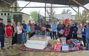 Pemko Langsa Salurkan Bantuan Masa Panik untuk Korban Kebakaran di Gampong Blang
