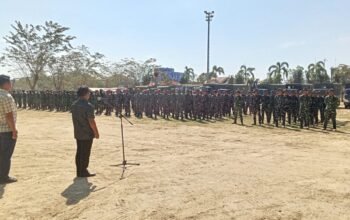 Wabup Aceh Tamiang Pimpin Apel Pelepasan Satgas TNI Pascabencana, Apresiasi Percepatan Pemulihan