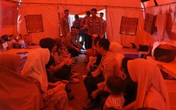 Mahasiswa Angkatan 83 Hibur Anak Pengungsi di Bener Meriah, Gelar Trauma Healing dan Bagi Alat Tulis