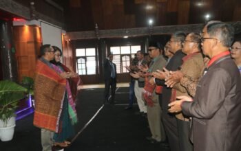 Bupati Taput Hadiri Bona Taon PTS, Ajak Seluruh Elemen Bersinergi Bangun Daerah