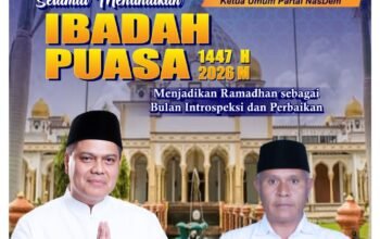 Wahyudin DPRK Aceh Tengah Ucapkan Selamat Menunaikan Ibadah Puasa 1447 H