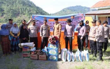 Bantuan Logistik Kapolri untuk Warga Terdampak Tiba Lagi, 34 Posko Pengungsi Aceh Tengah Disentuh