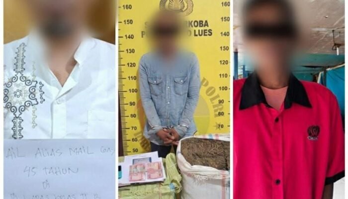 Polres Gayo Lues Bongkar Jaringan Ganja 39 Kg Lintas Provinsi, Dikendalikan dari Lapas