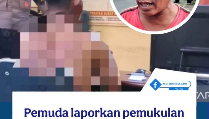 Diduga Dikeroyok Dua Oknum TNI, Pemuda di Aceh Barat Lapor ke Denpom Meulaboh