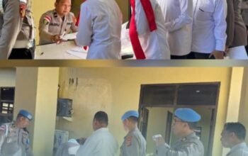 Tes Urine Serentak, 2.800 Personel dan Jajaran Dinyatakan Negatif Narkoba