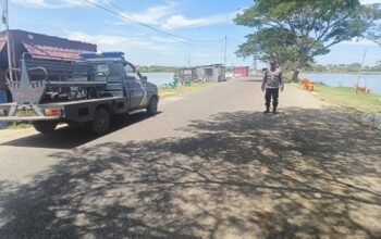 Cegah Balap Liar Saat Sholat Jumat, Polsek Banda Sakti Patroli Waduk Pusong