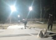 BNPB Genjot Percepatan Huntara, Dua Kontraktor Lembur Kejar Target