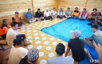 Bupati Haili Yoga Tinjau Pembangunan 97 Huntara di Kampung Umang Linge, Disiapkan Menuju Kawasan Huntap Terpadu