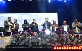 Bupati Humbahas Hadiri Puncak HUT Kabupaten Toba, Wujud Komitmen Sinergi Pemda di Kawasan Danau Toba