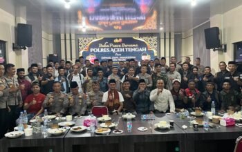 Buka Puasa Bersama, Polres Aceh Tengah Perkuat Sinergi Kamtibmas dengan OKM, Mahasiswa dan Insan Pers