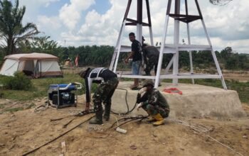 Jembatan Gantung Sepanjang 240 Meter Dan Lebar 120 Cm Akan Menghubungkan Dua Desa