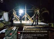 CV. Zaedan Mitra Perkasa Kembali Genjot Pembangunan Huntara Siang Malam