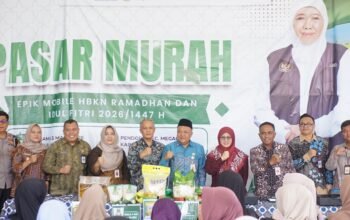 Jaga Stabilitas Harga Jelang Lebaran, TPID Jatim dan Jombang Gelar Pasar Murah EPIK Mobile di Megaluh