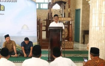 Wabup Aceh Tamiang Resmikan Renovasi Masjid Syuhada, Apresiasi Dukungan FK-IJK Aceh Peduli