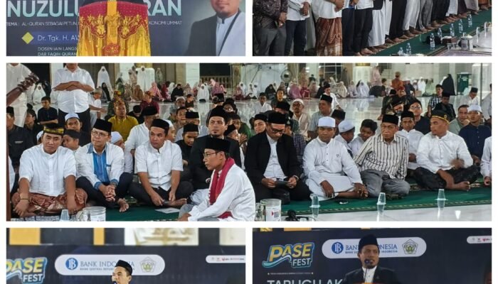 Pemko Lhokseumawe Peringati Nuzulul Quran 17 Ramadhan di Masjid Agung Islamic Centre